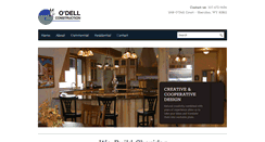 Desktop Screenshot of odellconstruction.net